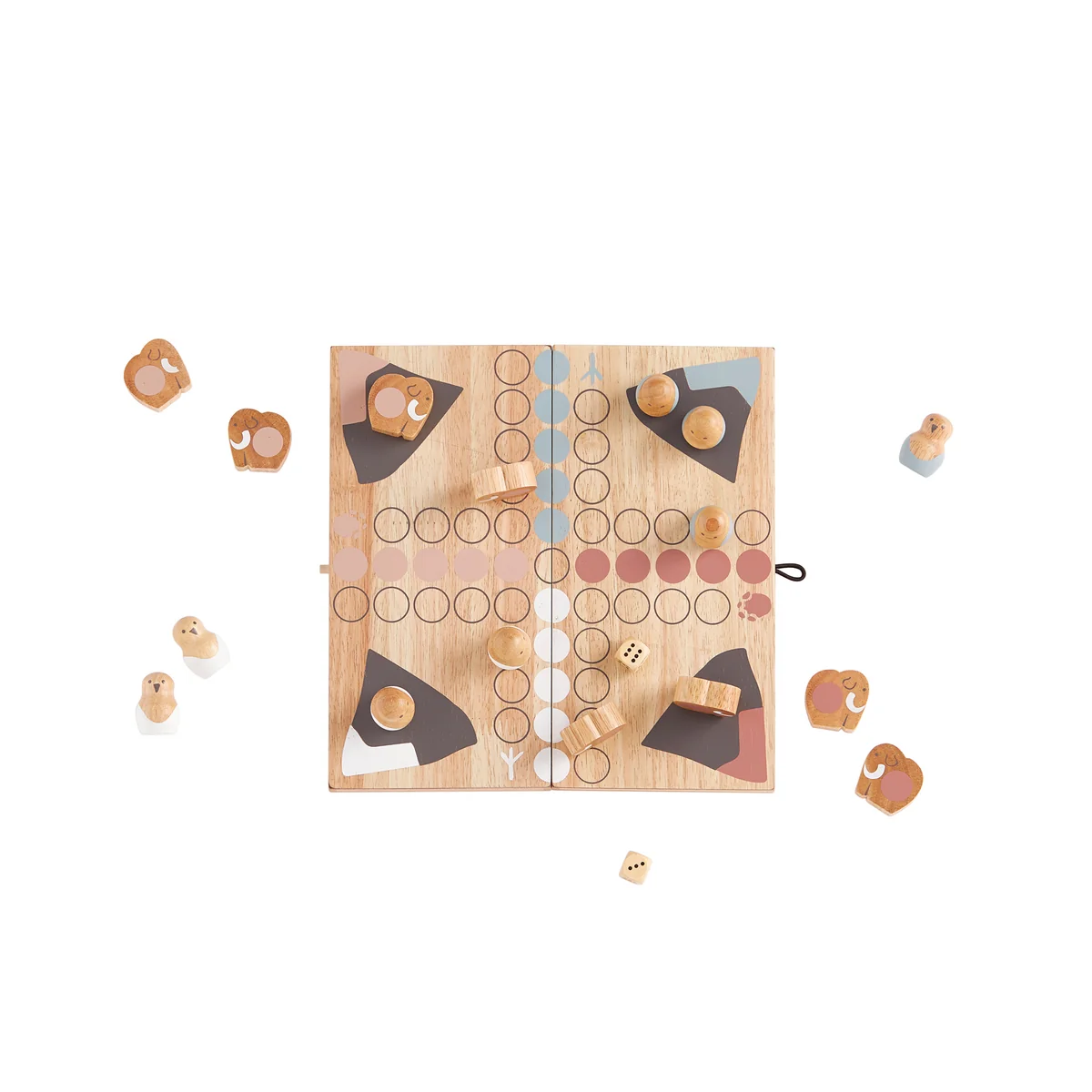 Kids Concept - Neo Brettspiel Ludo, natur
