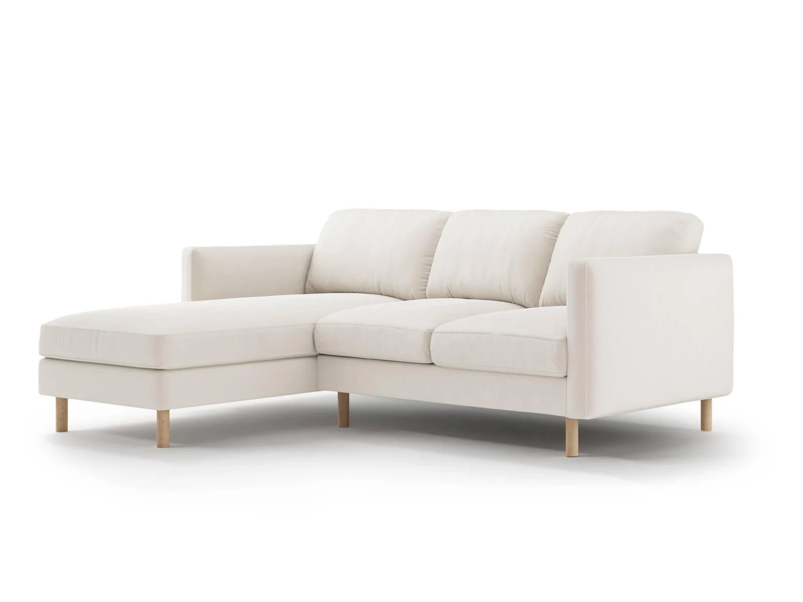 Hoekbank Eden links velvet