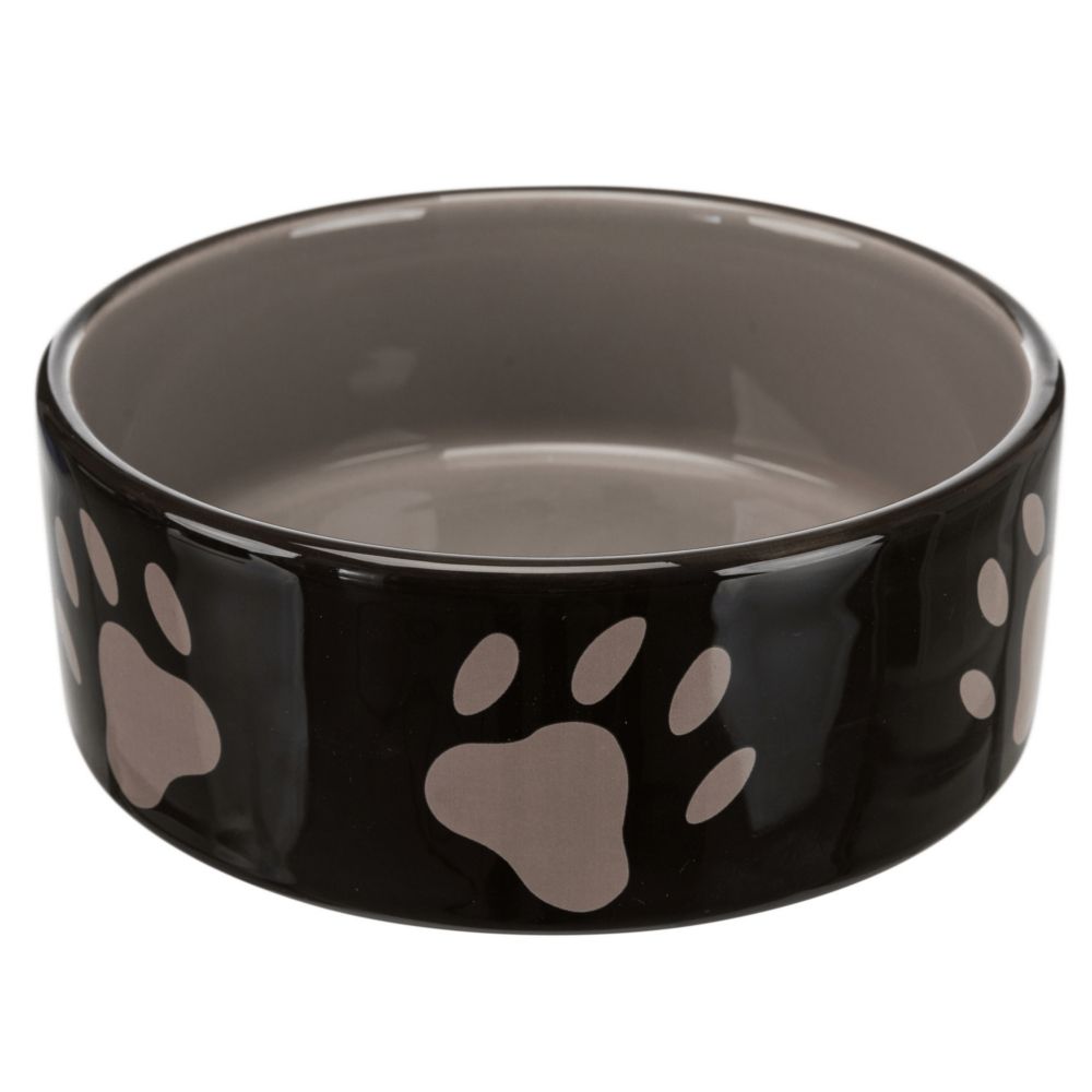 Trixie Ceramic Bowl with Paw Prints