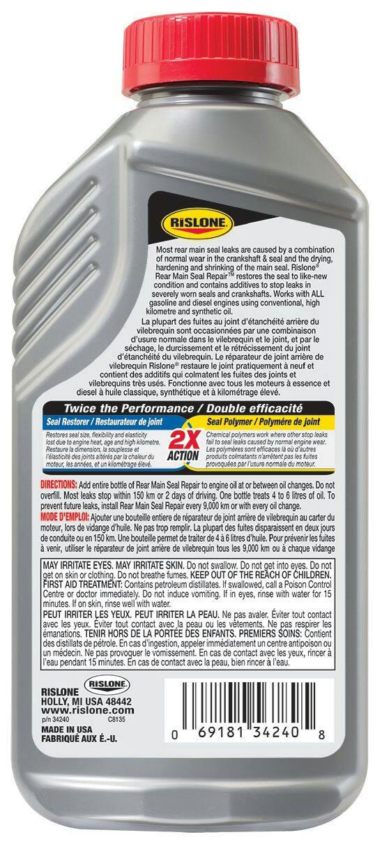 Rislone Heavy-Duty Rear Main Seal Repair, 500-mL