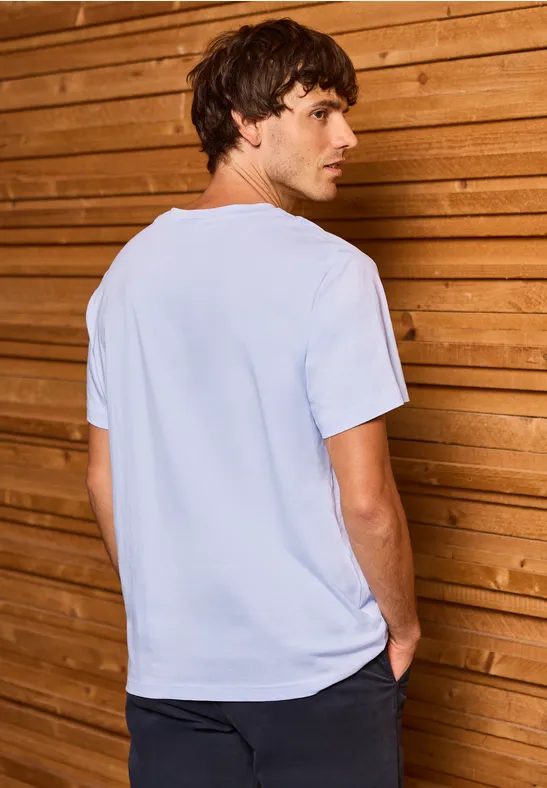 T-Shirt mit Streifen-Motiv