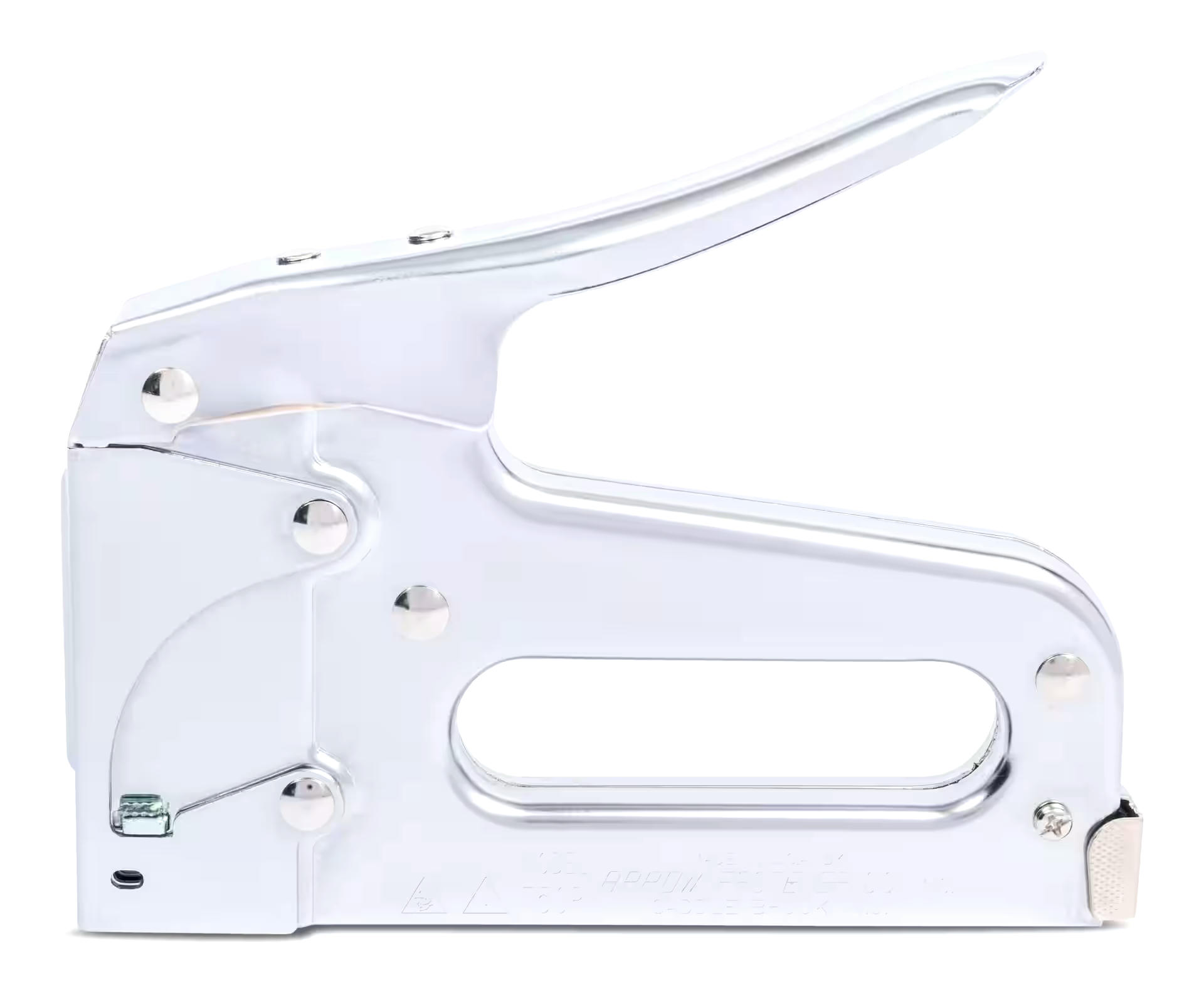 Arrow T-50 Heavy Duty Stapler, Fits T-50 Staples, Chrome Steel, Silver