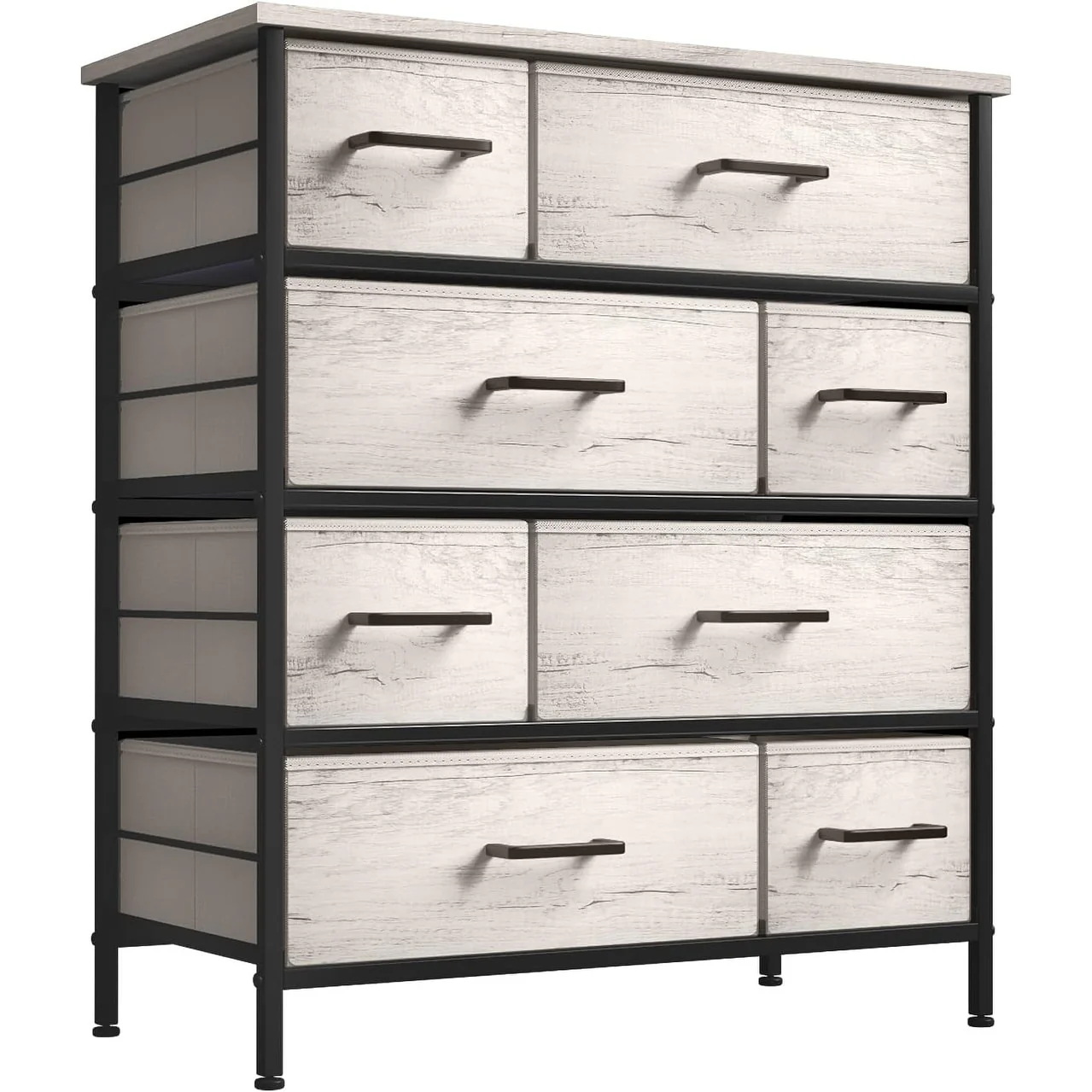 Dresser w/ 8 Drawers Furniture Storage & Chest Tower for Bedroom