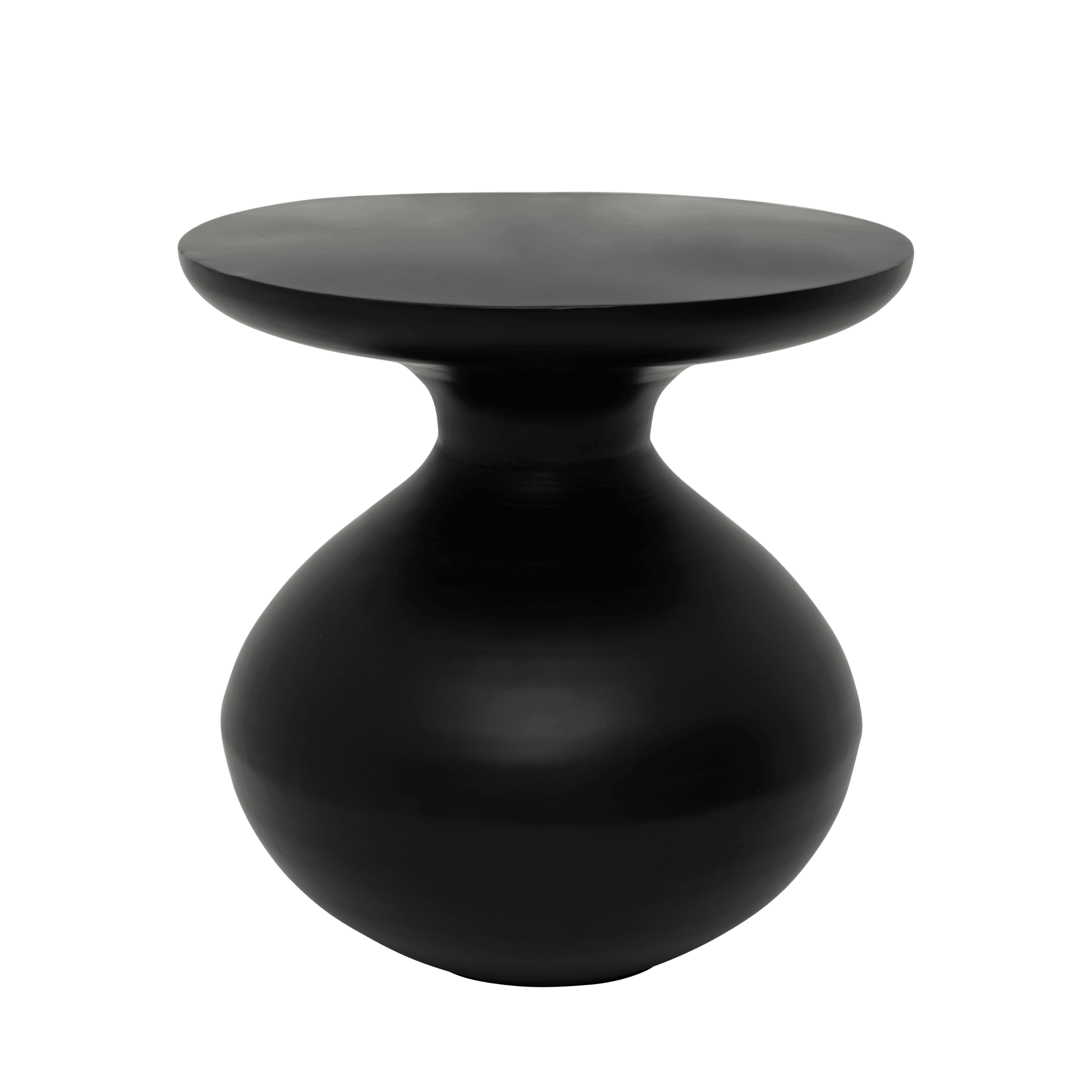 Urban Nature Culture bijzettafel Tummy Black - Ø 38 * 40 CM