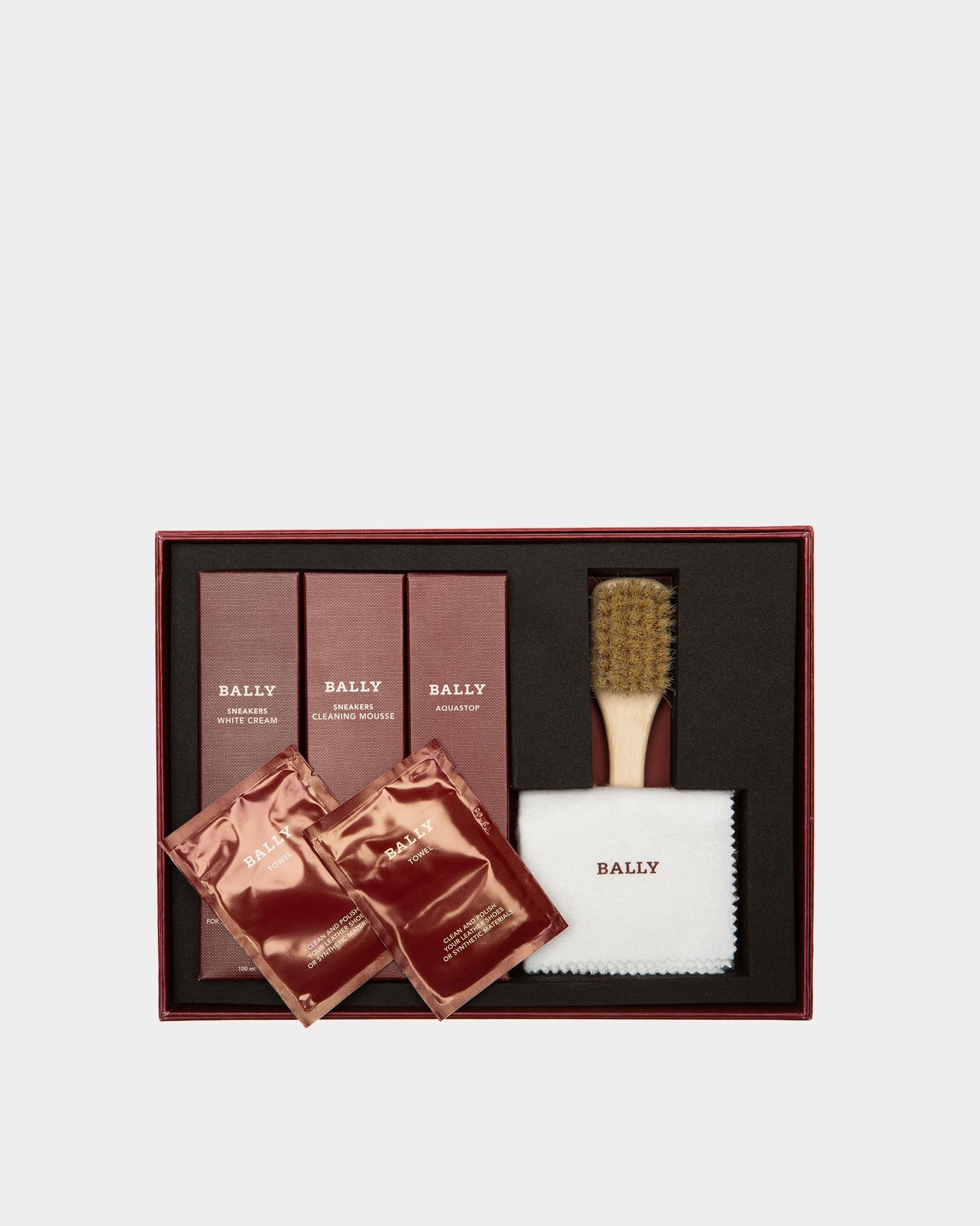 Schuhpflegeset Geschenkset In Bally Red