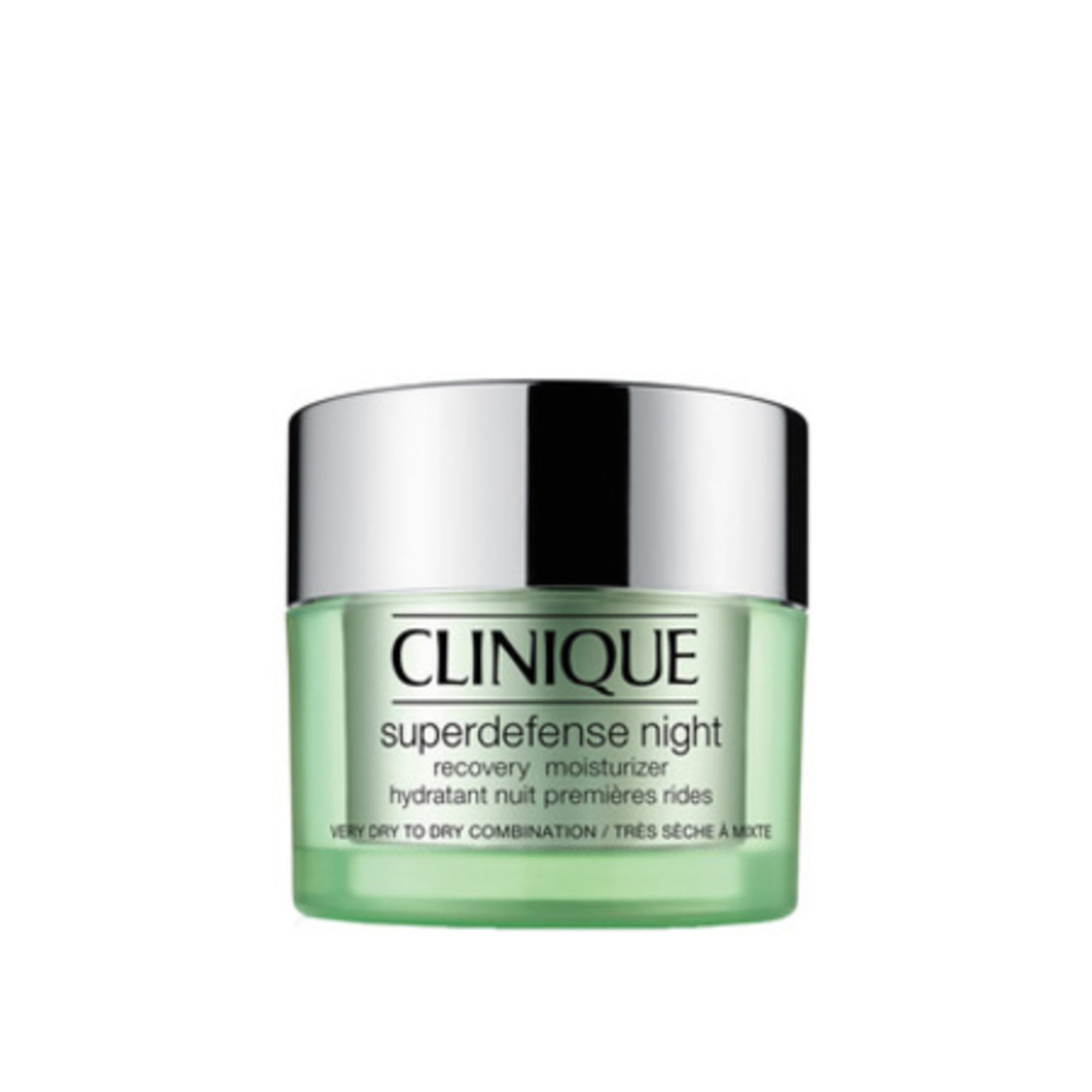 SUPERDEFENSE™Crème hydratante nuit premières rides  Peaux sèches à mixtes