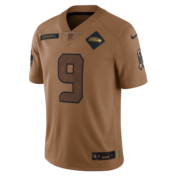 Kenneth Walker III Seattle Seahawks Nike 2023 Salute To Service Limited Jersey - Brown