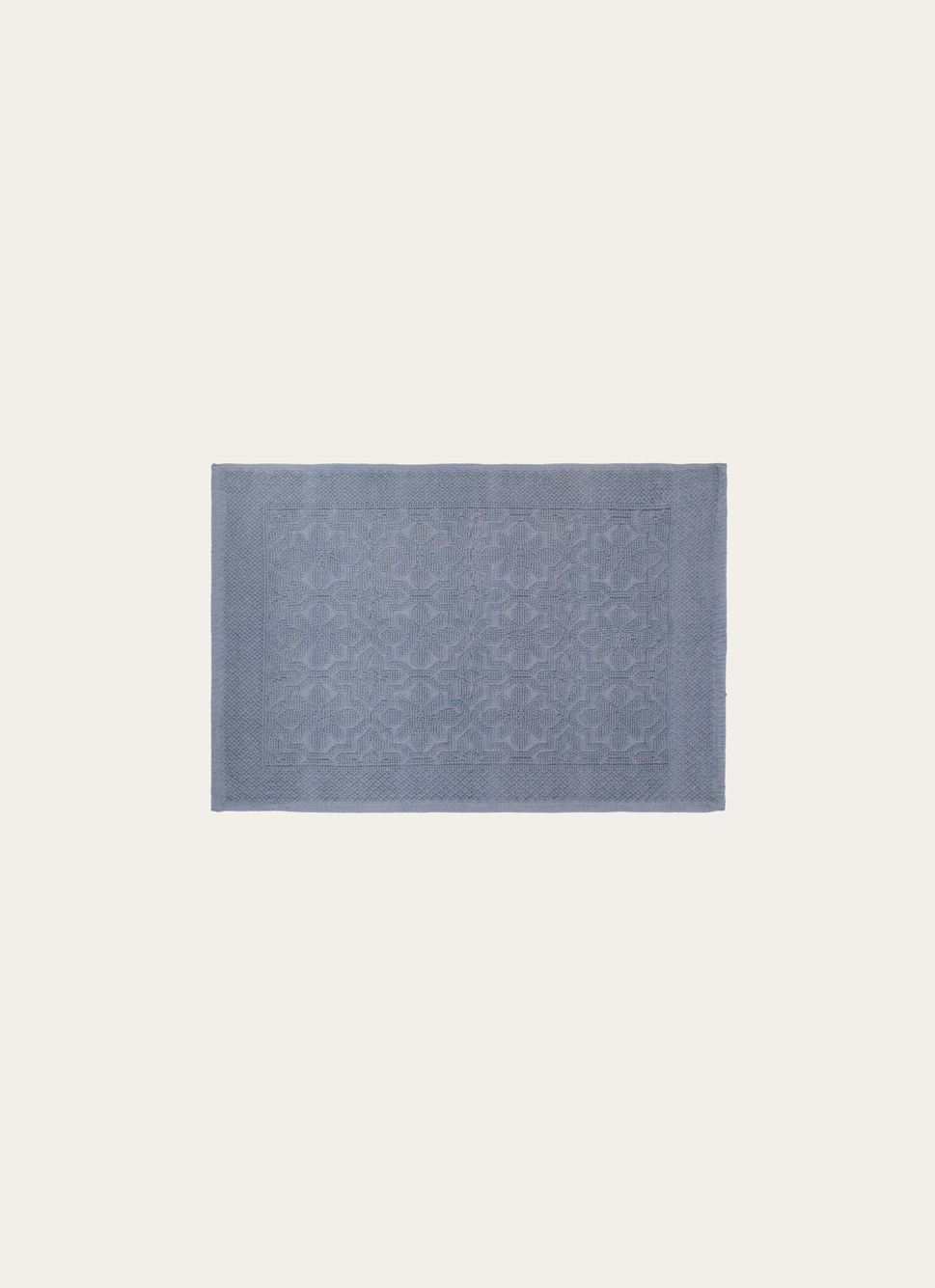 TAPIS DE BAIN JACQUARD UNI ANTIDÉRAPANT MARRON GLACÉ