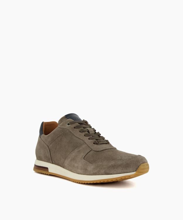 Trilogy Grey - Lace-Up Runner Trainers