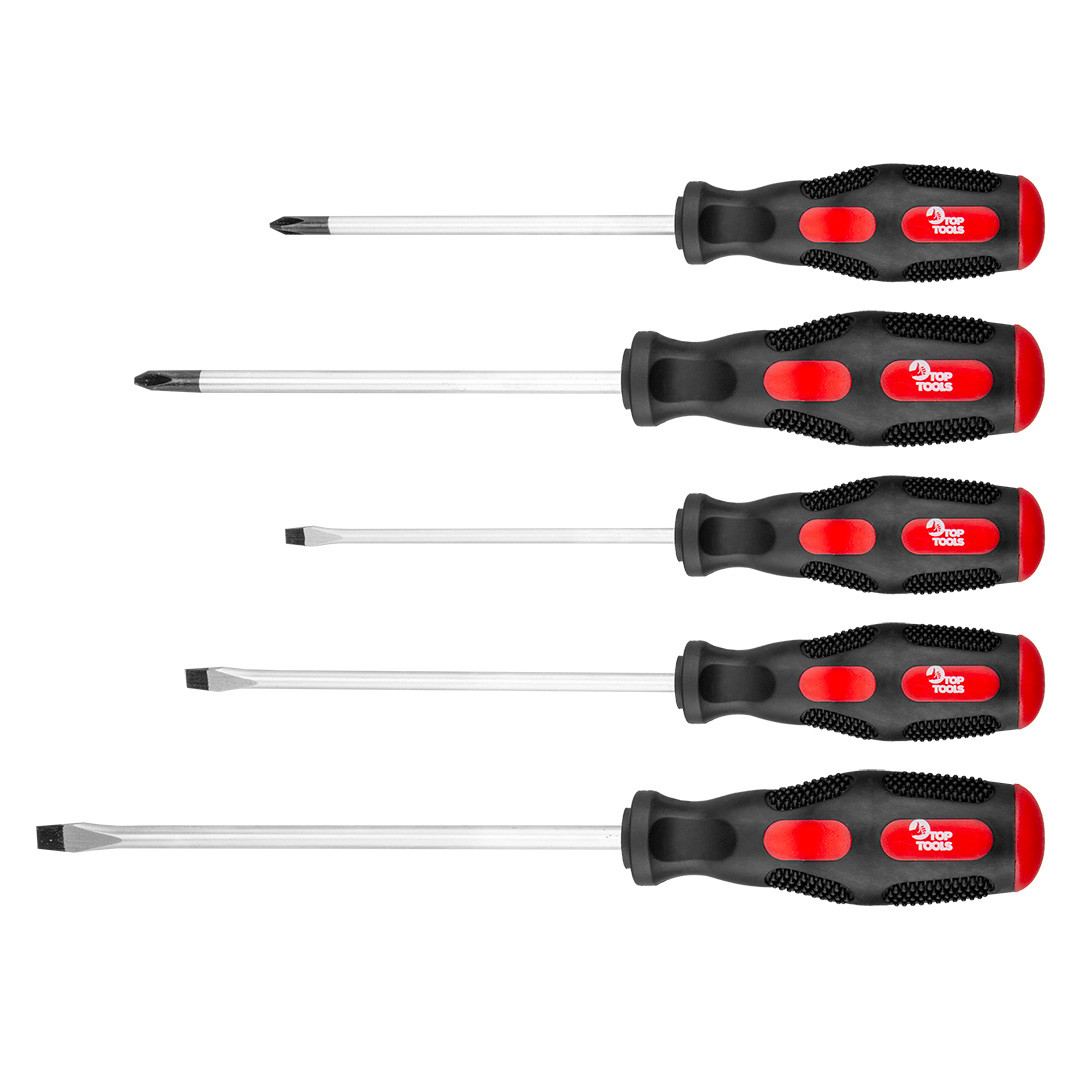 Wkrętaki, zestaw 5 szt. TOP TOOLS 39D503
