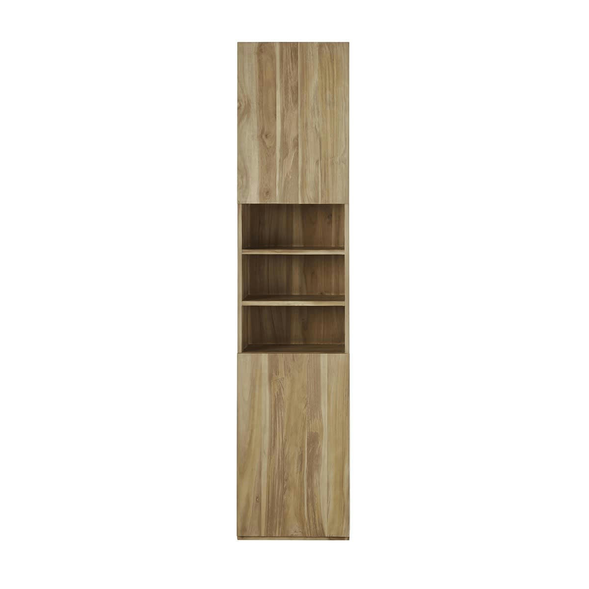 - Colonne de salle de bain teck massif