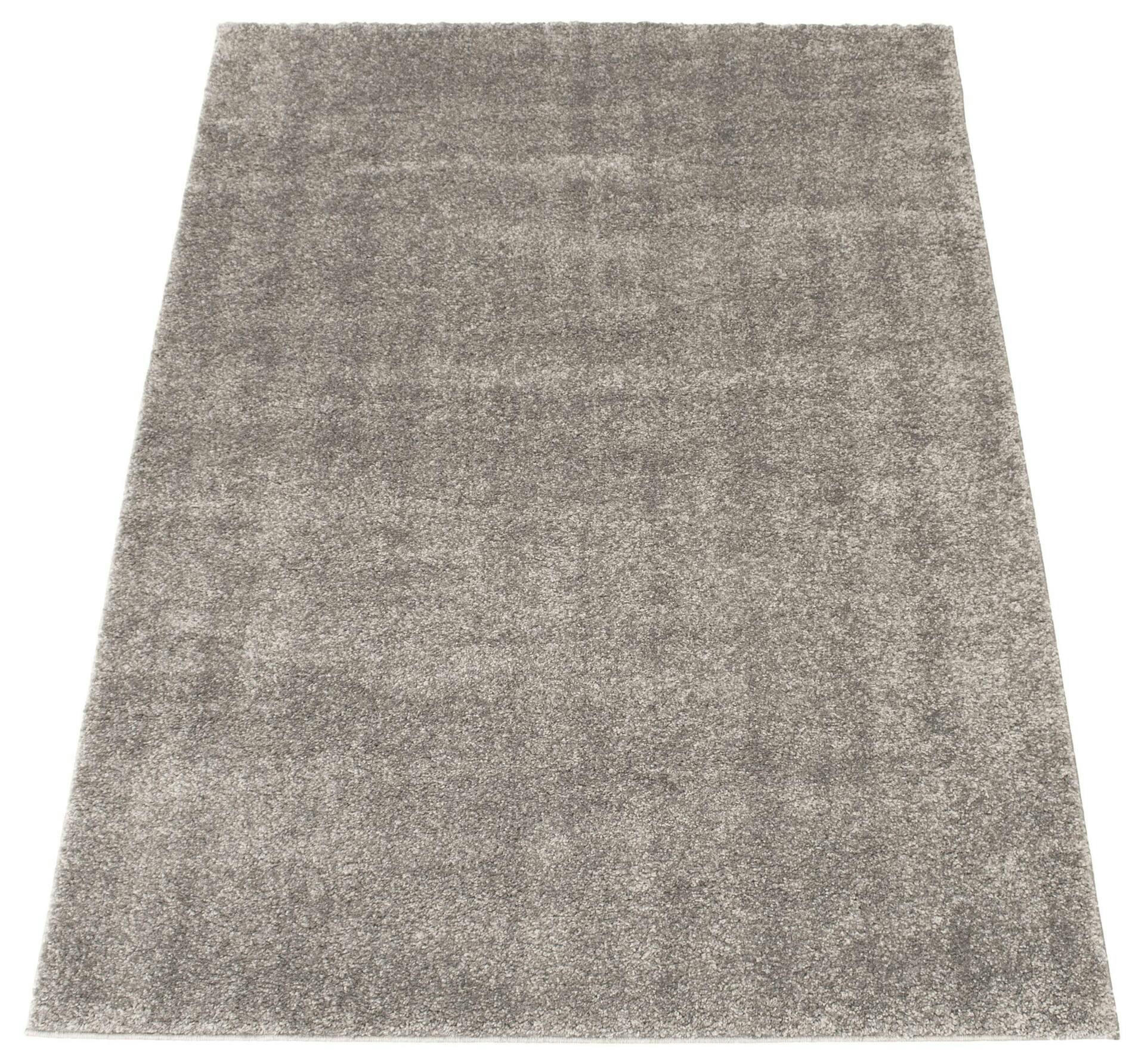 ECARPET Bellamy Indoor Area Shag Rug, Grey, Assorted Sizes
