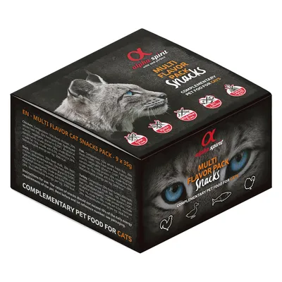 Alpha Spirit Multi-Flavour Cat Snacks