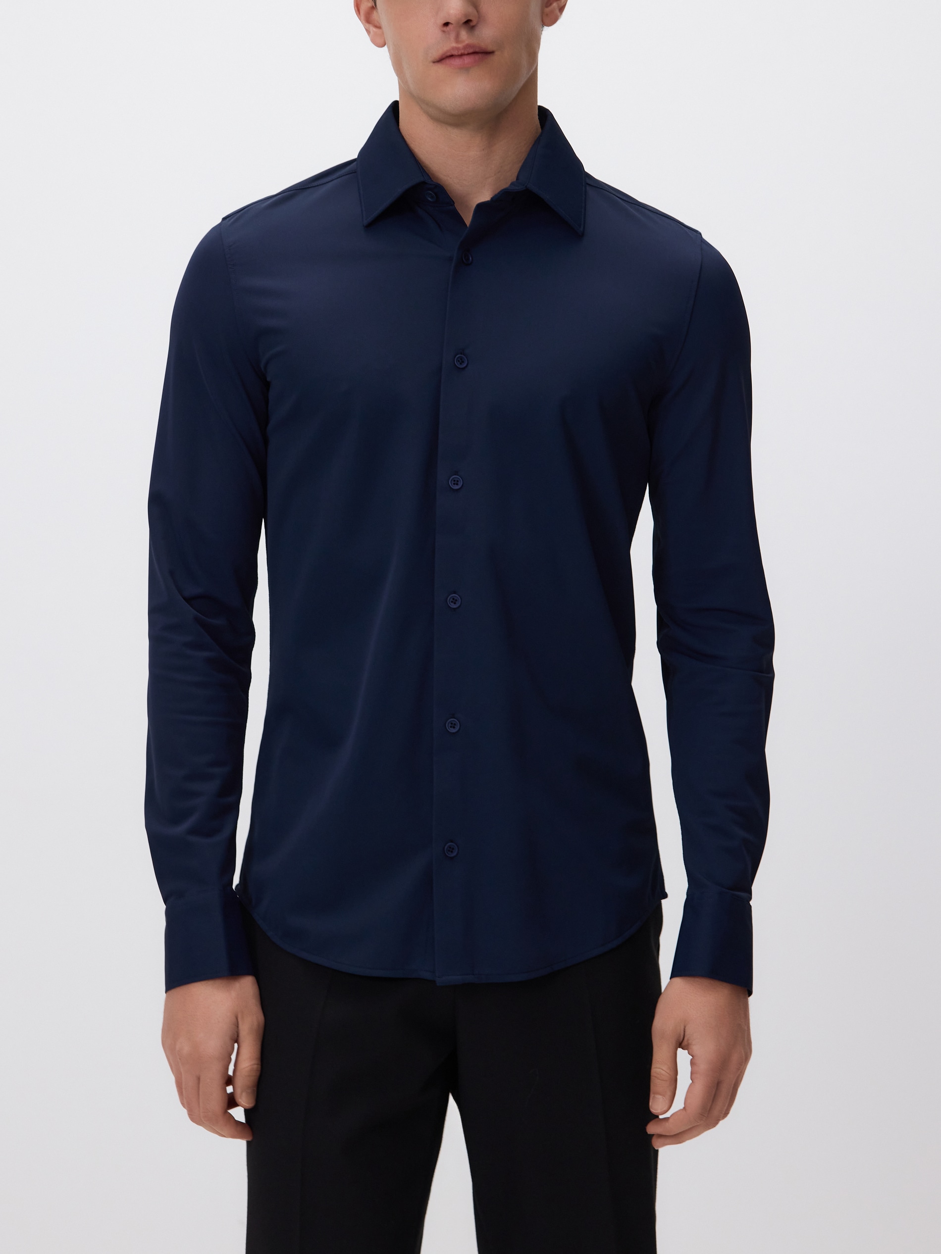 Gładka koszula super slim fit