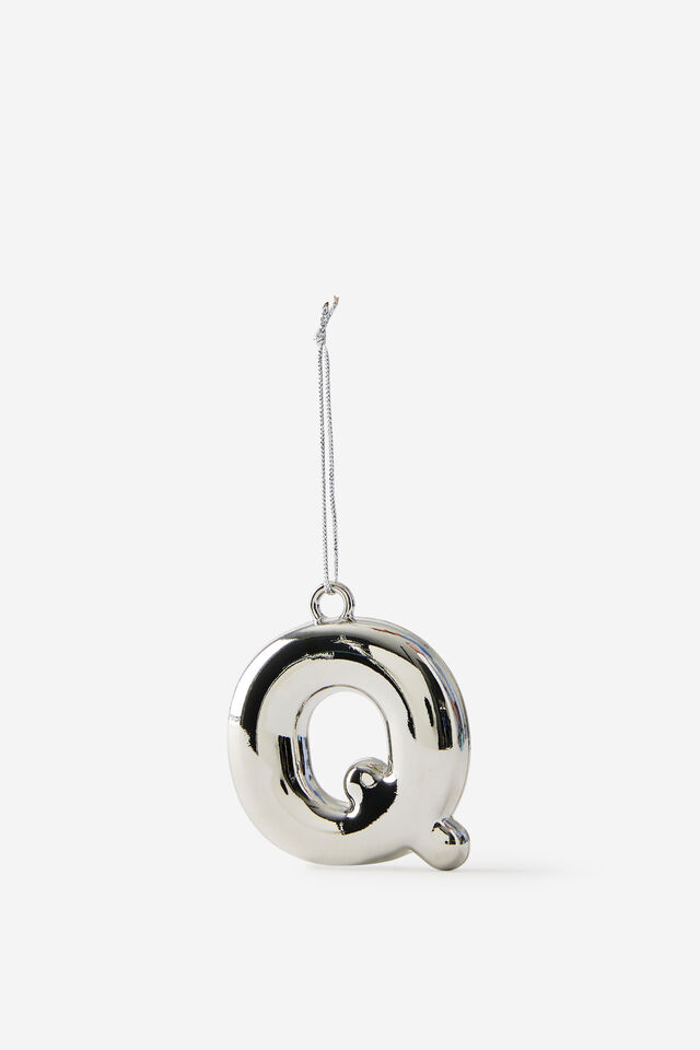 Alphabet Christmas Ornament