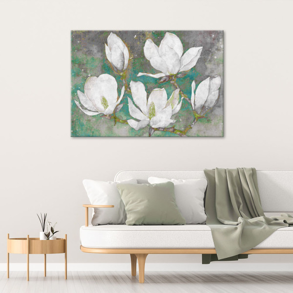 Feeby Obraz, Kwitnące magnolie abstrakcja 60x40