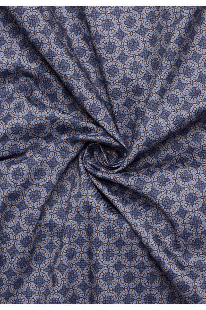ETERNA Slim Fit Hemd dunkelblau, Bedruckt