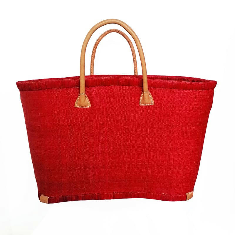 MORONDOVA - Panier rabane Morondova rouge taille L