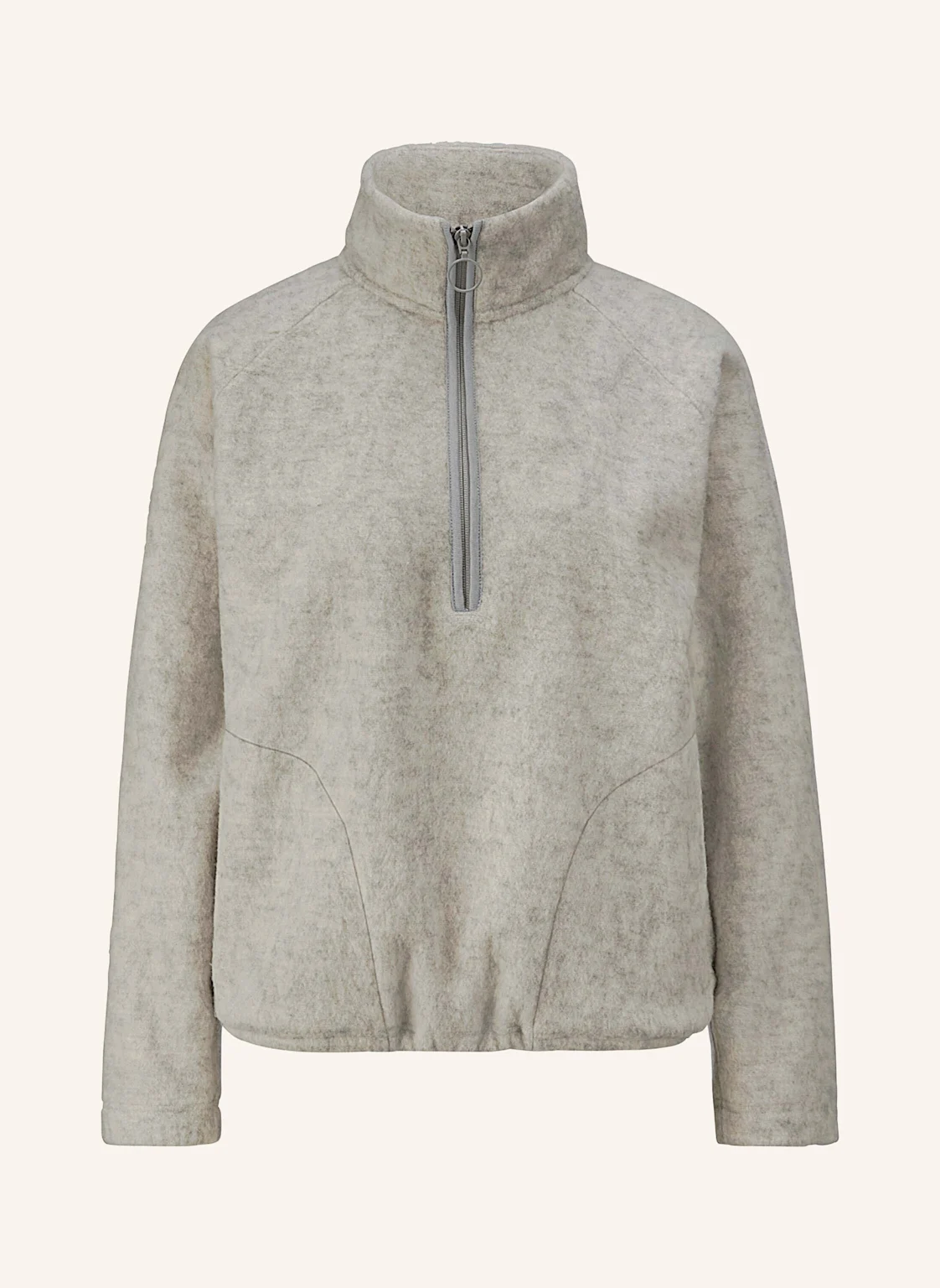 hessnatur hessnatur Wollfleece Troyer Relaxed aus reiner Bio-Merinowolle