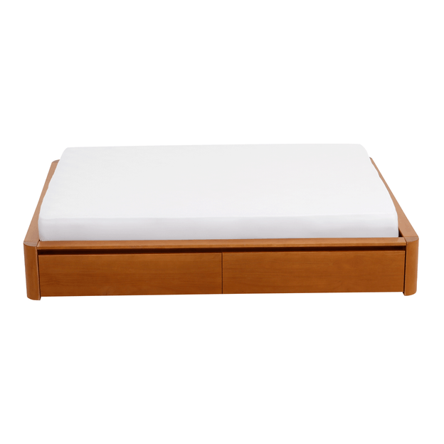 CAMA CASAL COM 2 GAVETAS 1,38 M MANDU