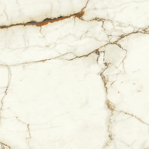 Carrelage effet Marbre Blanc Calacatta Supreme 60x60x0,9 cm Silk Faventa - Sol et mur intérieur (vendu par carton de 1,08 m²) - RO