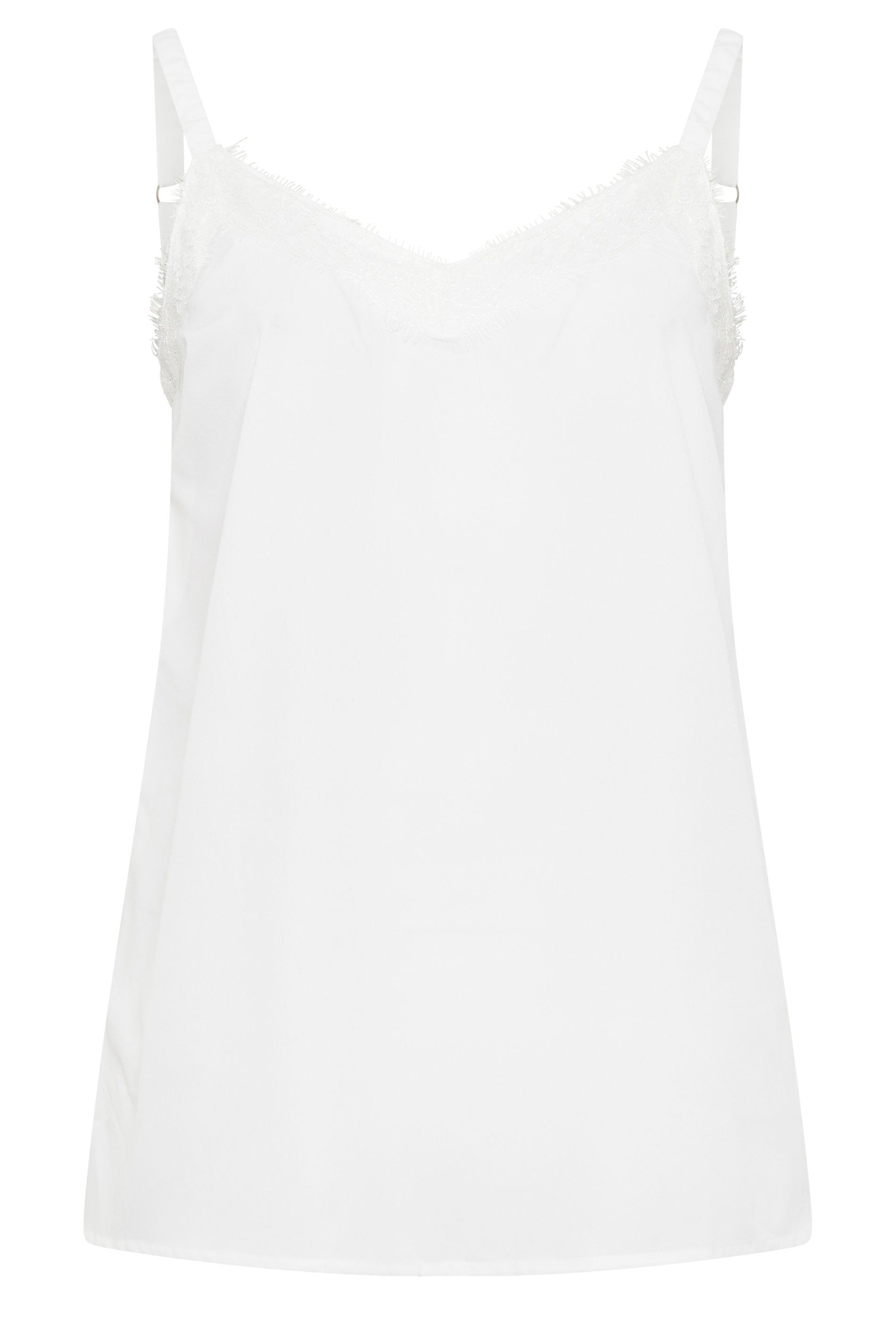 Yours Lace Insert Cami Vest Top