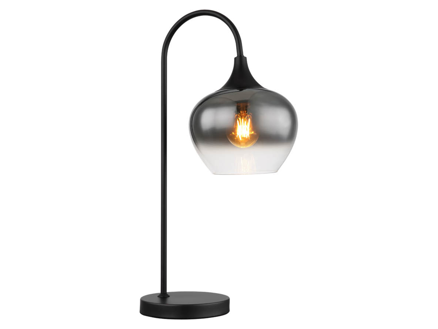 Lampa stołowa Maxy metalowa czarna