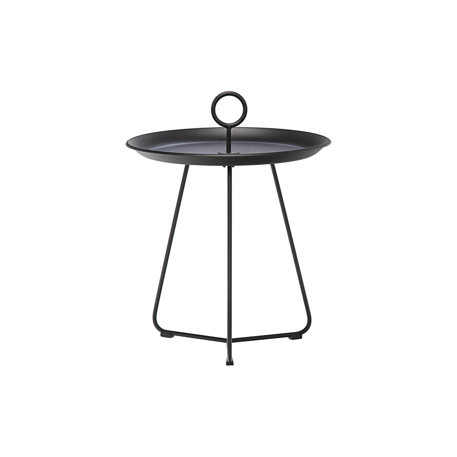 EYELET bakkebord, black