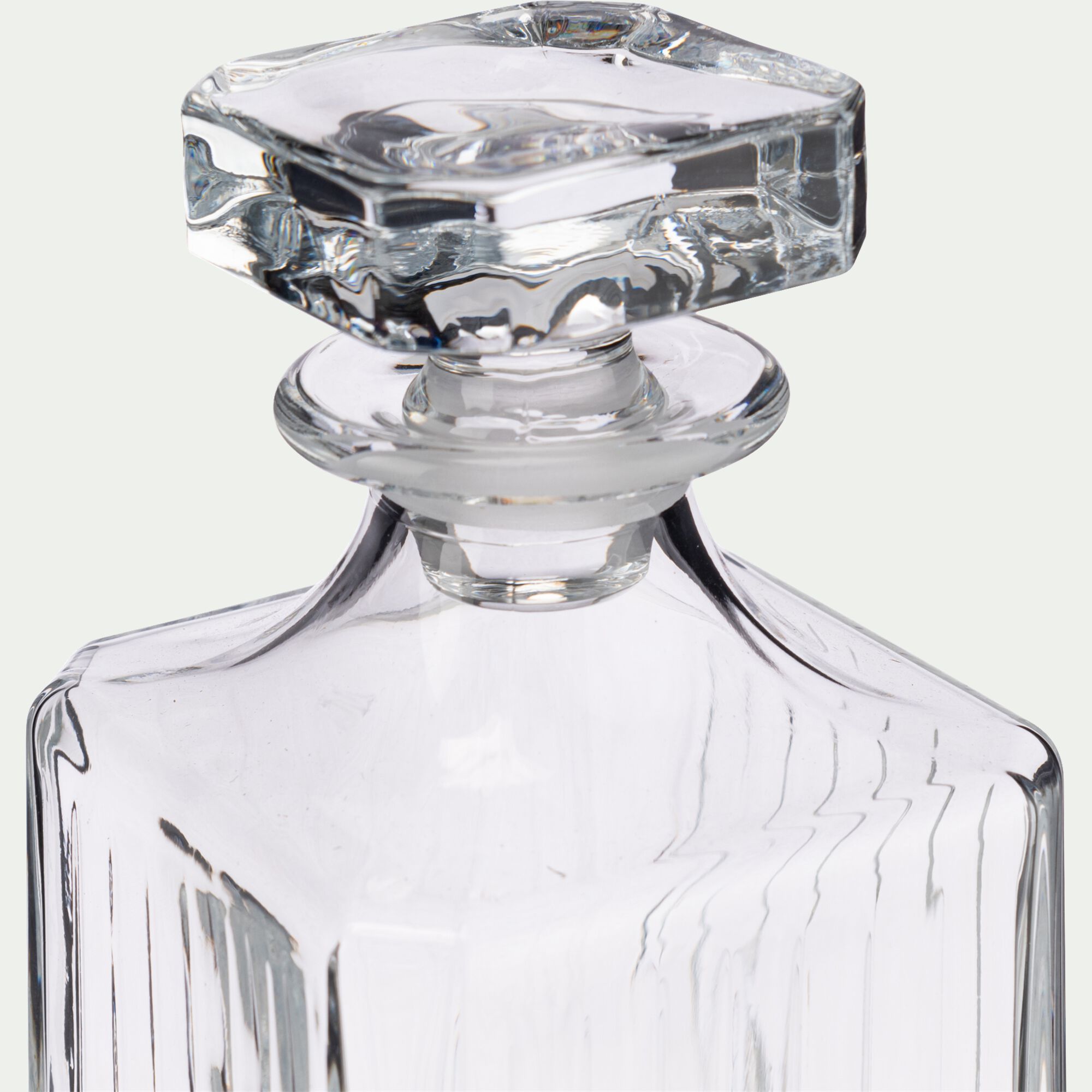TIMELESS - Carafe à whisky en cristal 75cl - transparent