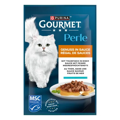 5 x Gourmet Wet Cat Food - 4 + 1 Free! *