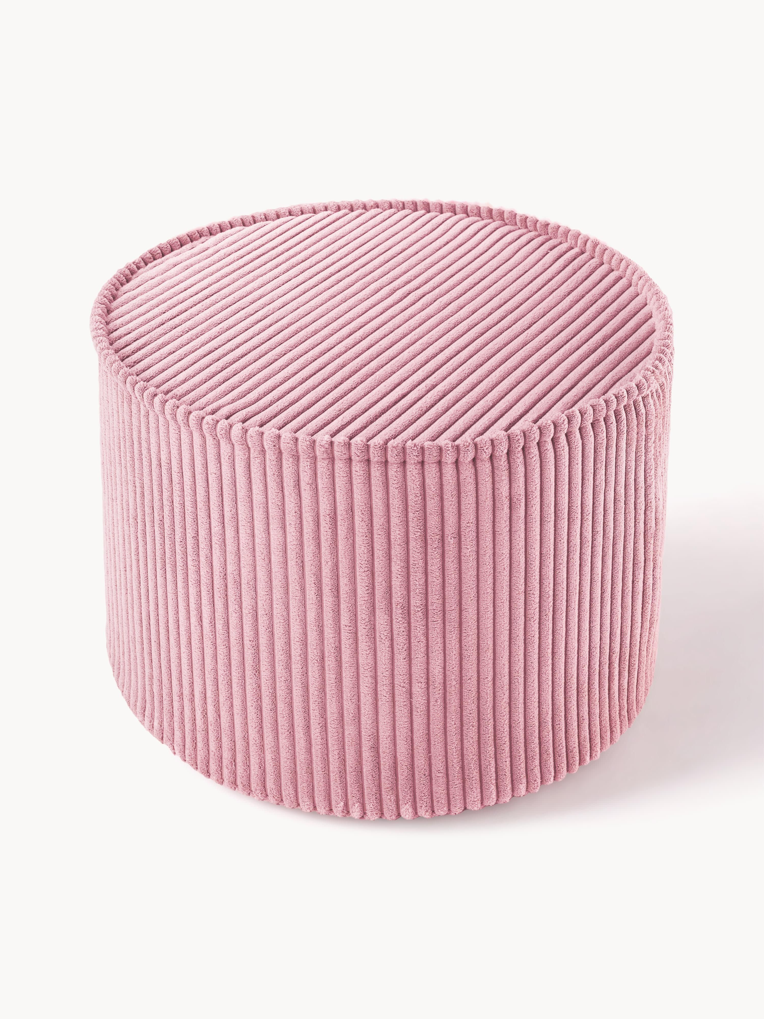 Kinder-Pouf Sugar aus Cord, Ø 40 cm