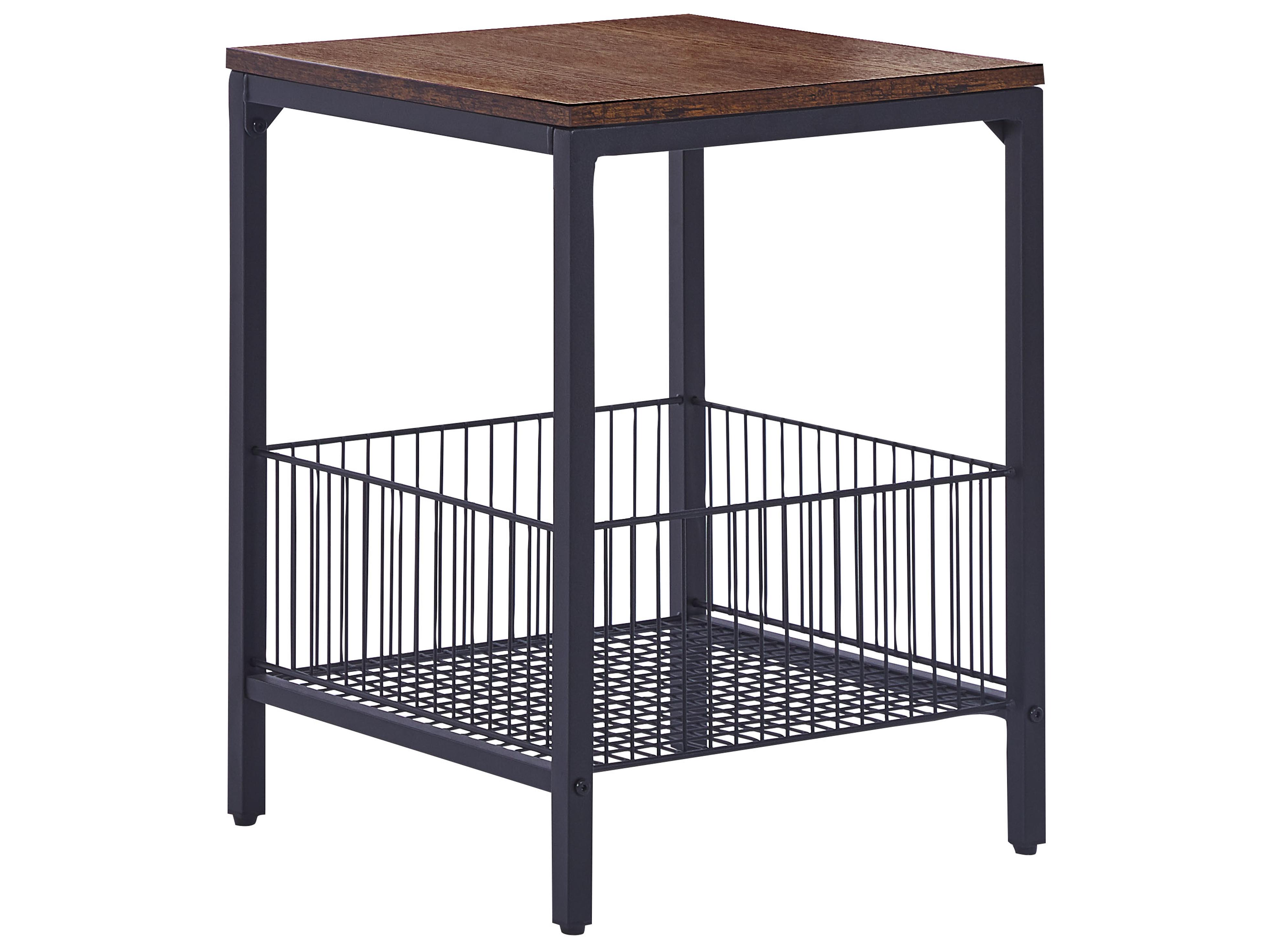 Side Table KENNER Dark Brown