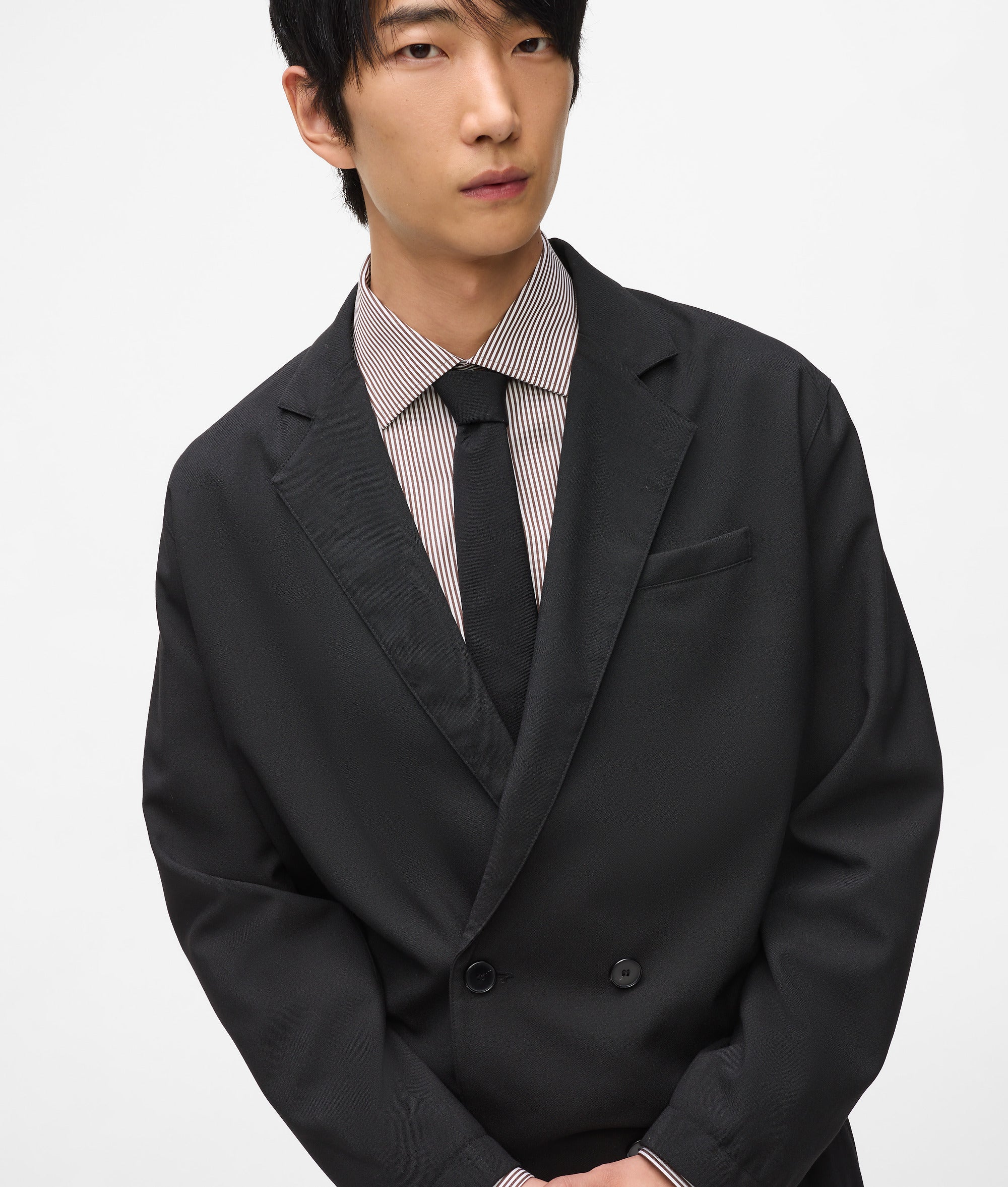 Veste courte à double boutonnage