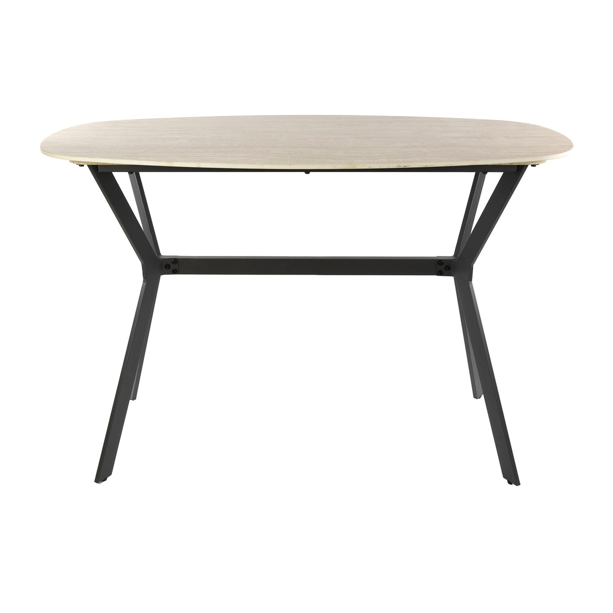 Giga Living Bartafel Romano - Deens Ovaal Travertin - 140x75x90cm