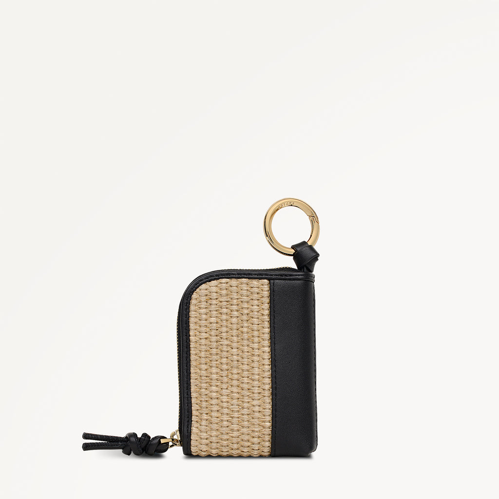 Golden Lane - Raffia - Small Bag Charm