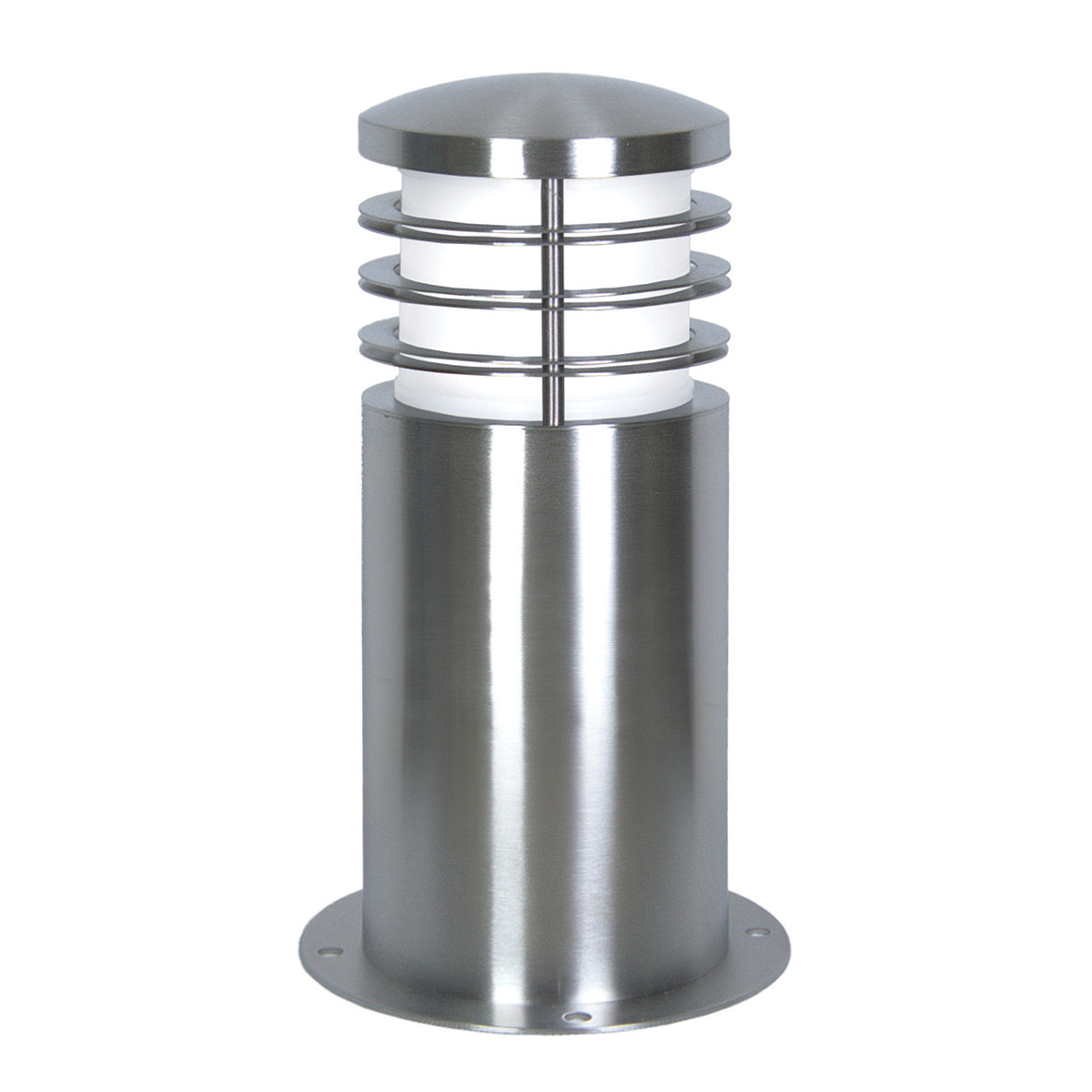 Lampa ogrodowa srebrna Sandbanks wys:24 cm 1xE27x40W IP44 Garden Zone