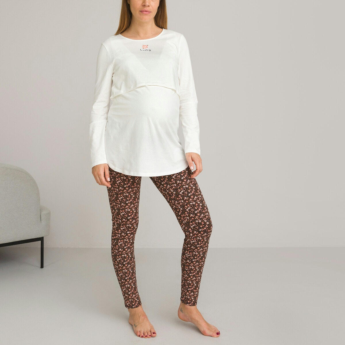Pyjama de maternité en jersey