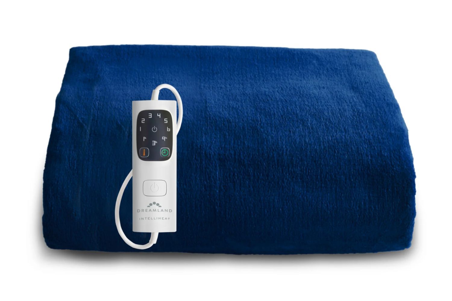 Dreamland IntelliHeat Large Navy Throw 160 x 120cm