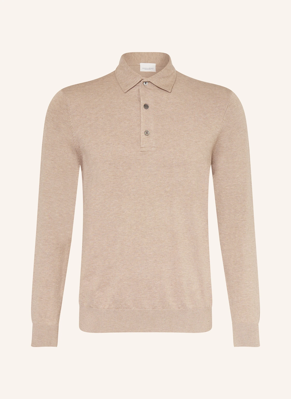 PROFUOMO Strick-Poloshirt