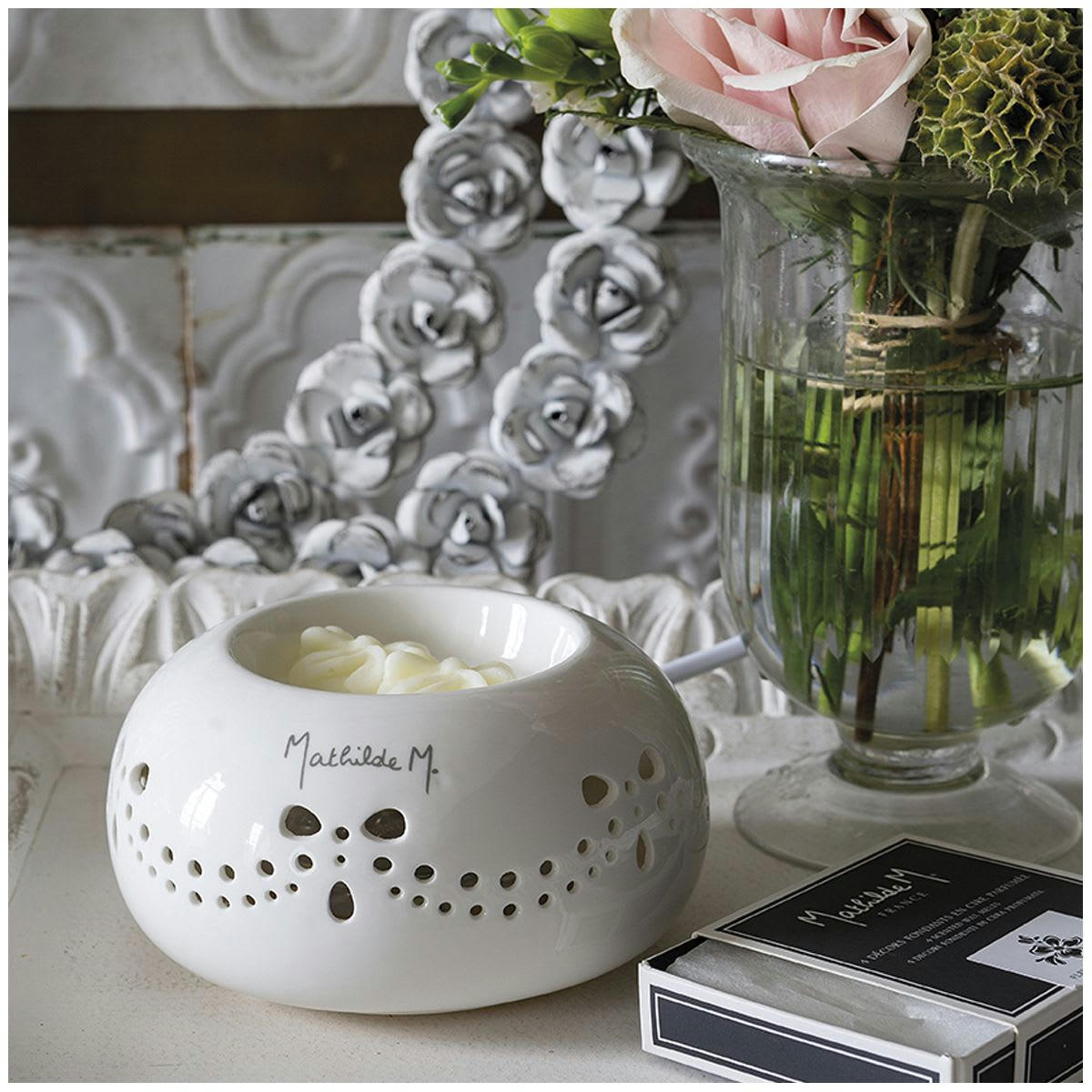 PERLE - Brûle-parfum électrique pour décors fondants