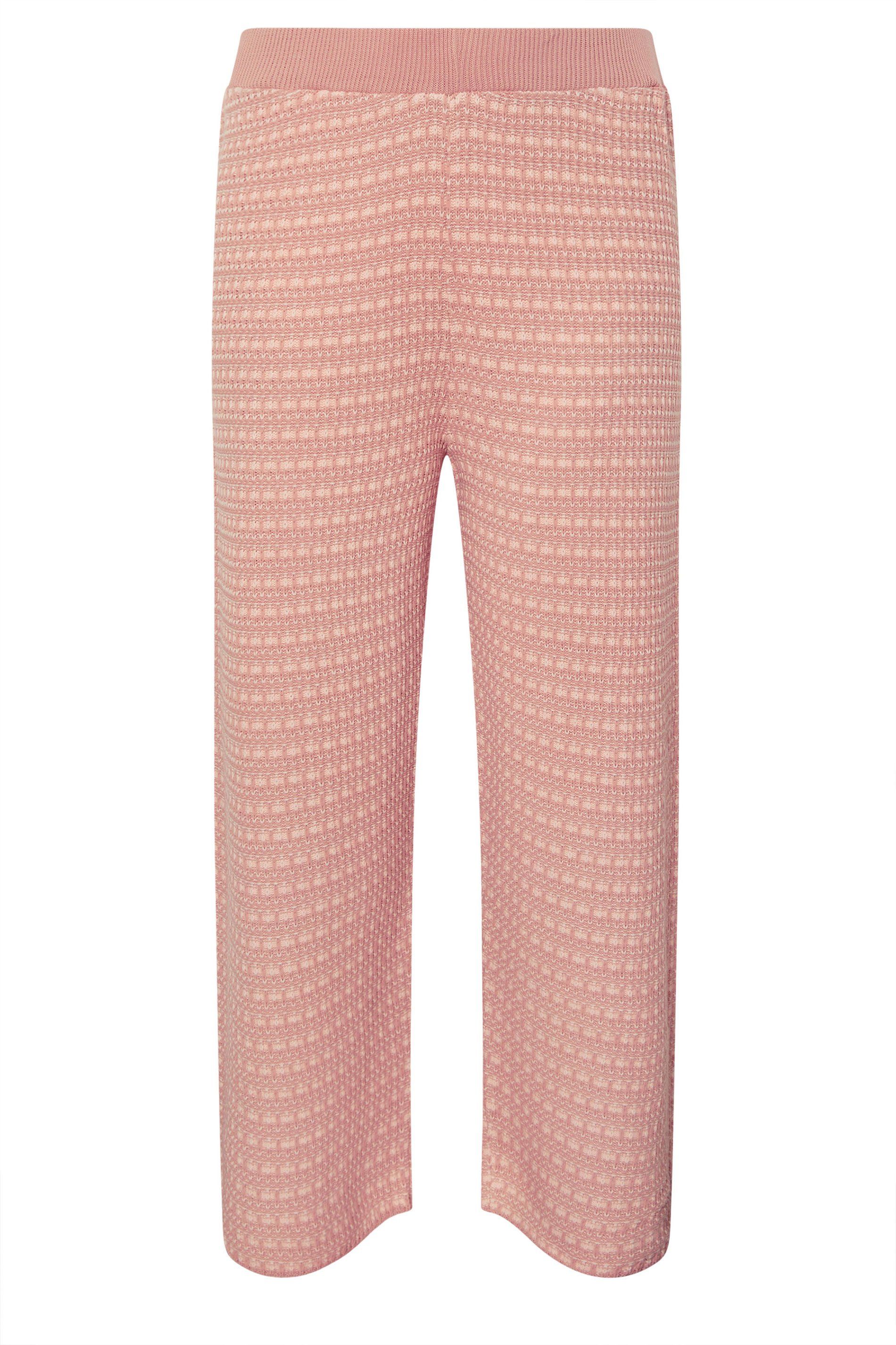 Yours Boucle Wide Leg Trousers