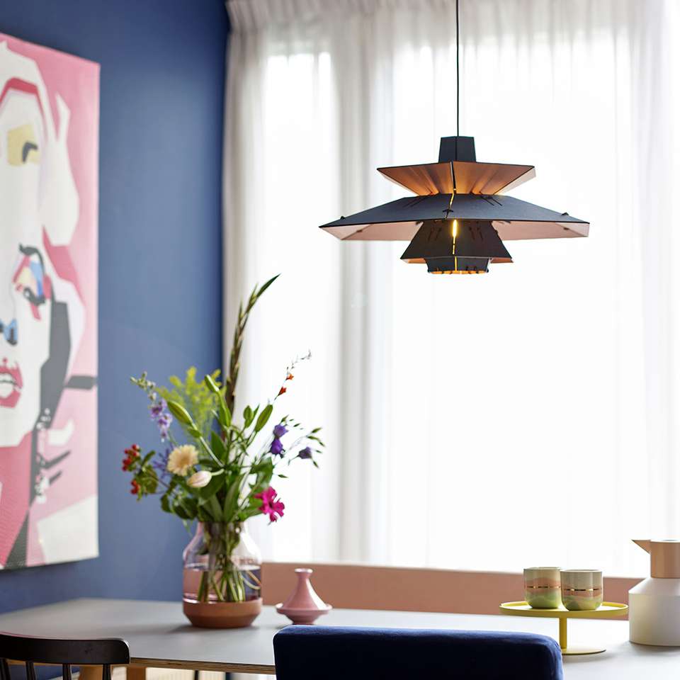 Van Tjalle en Jasper PM5 hanglamp - Blue  Pink