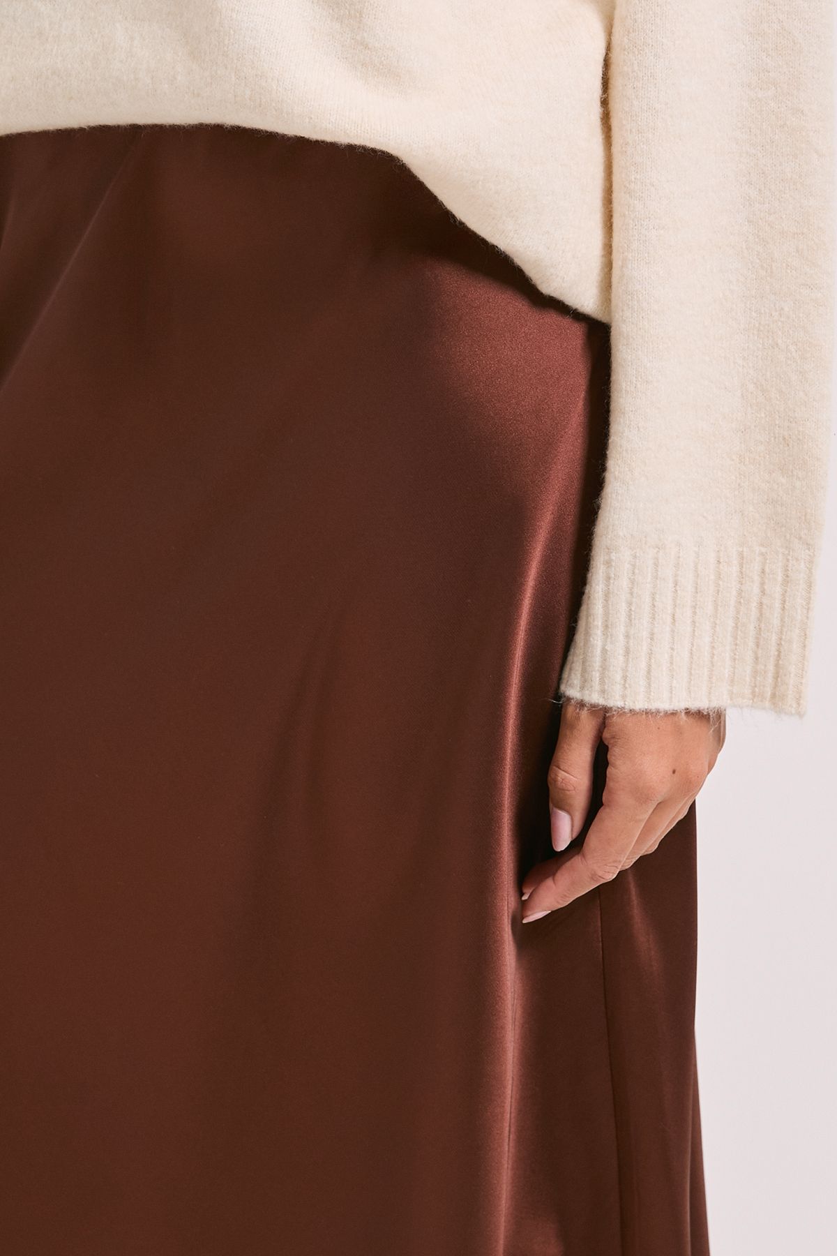 Dorothy Perkins Satin Bias Cut Skirt