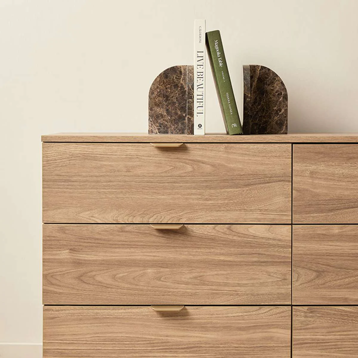 Maverick Six Drawer - Pecan