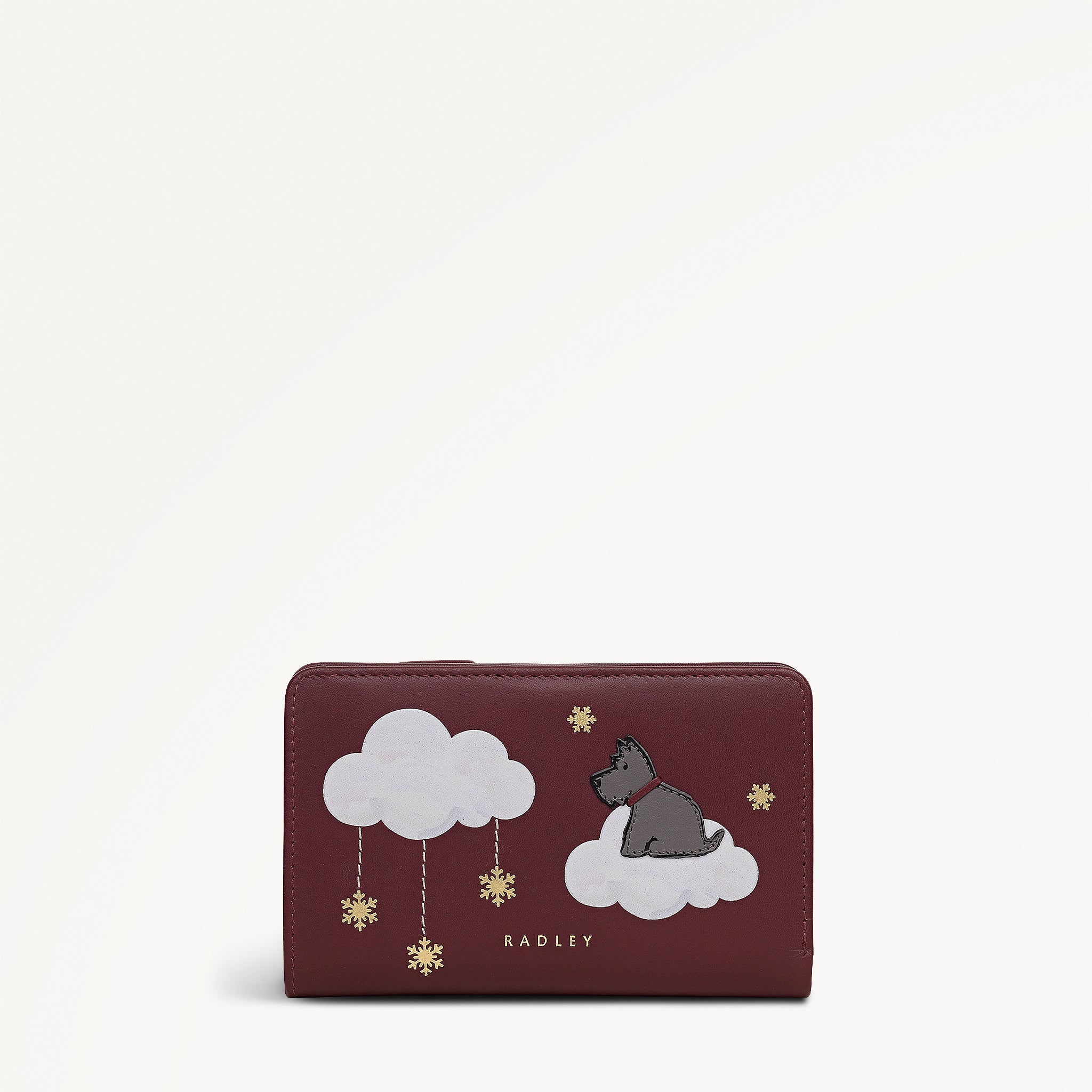 It's Written In The Snowflakes - Medium Bifold Purse