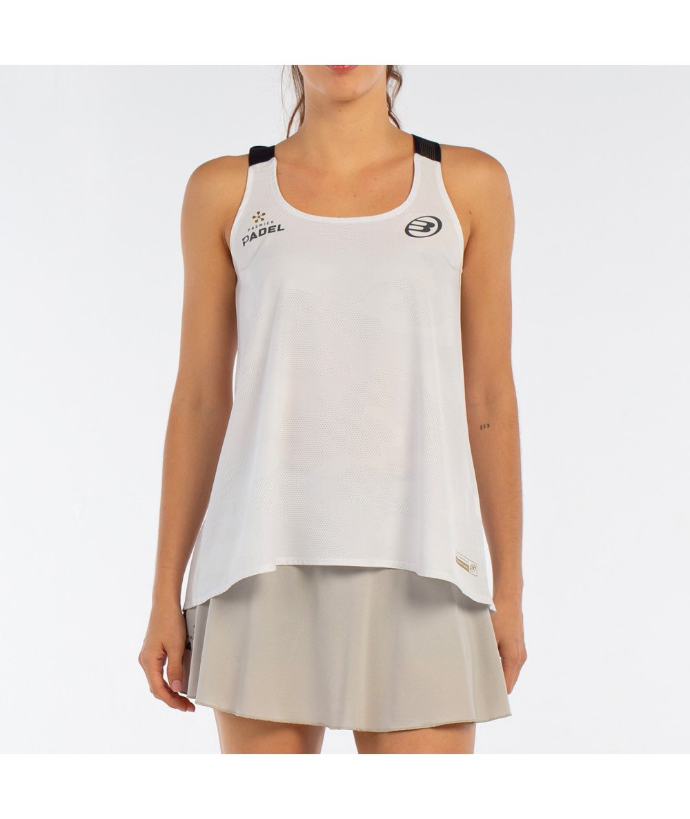 CAMISETA BULLPADEL AGORE BLANCO