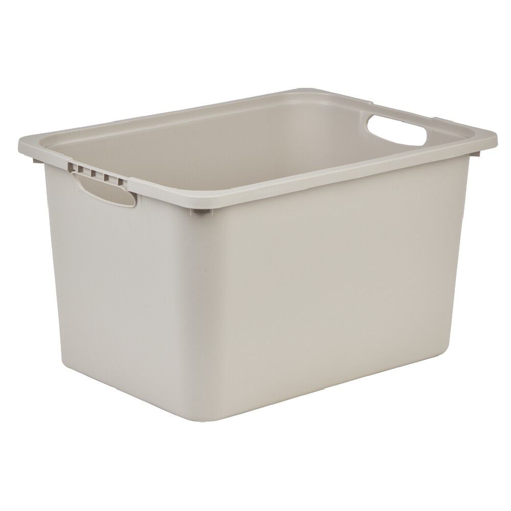 Bac plastique beige 40x29,8xH22,8cm