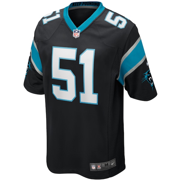 Sam Mills Carolina Panthers Nike Game Retired Player Jersey - Black