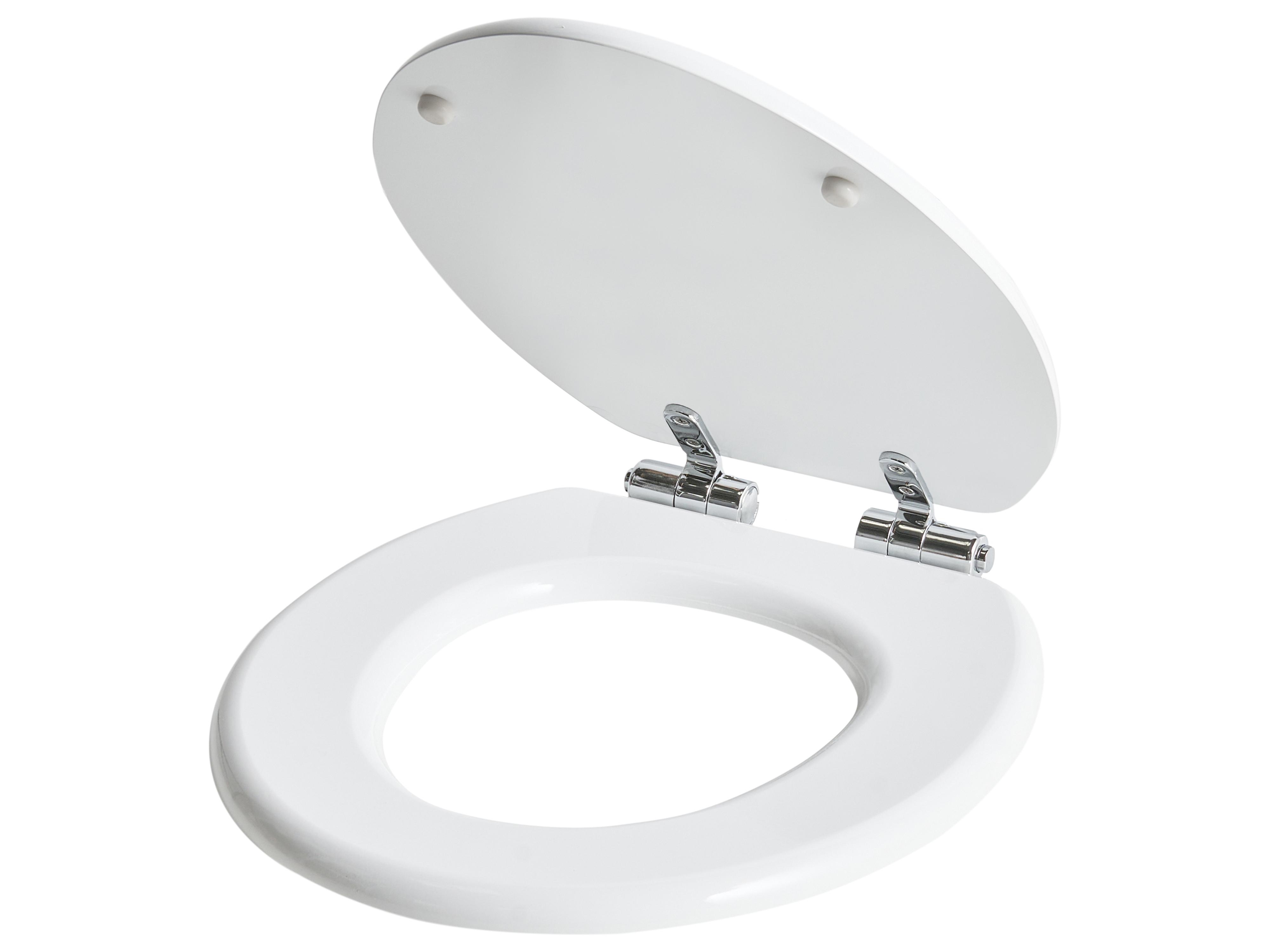 Toilet Seat MAZARUNI Soft Close MDF White