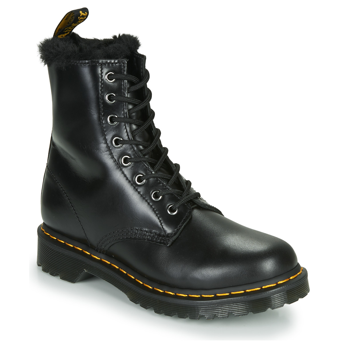 Dr. Martens - 1460 SERENA BLACK ATLAS - Black